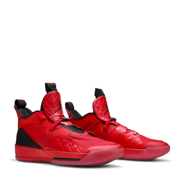 all red jordan 33